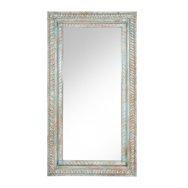 Carved Mango Wood Mirror | Indigo Oriental Antiques