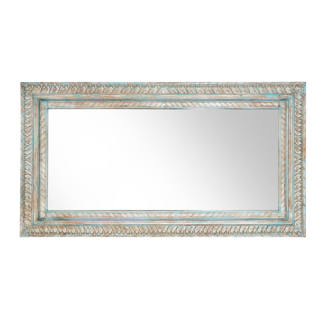 Carved Mango Wood Mirror | Indigo Oriental Antiques