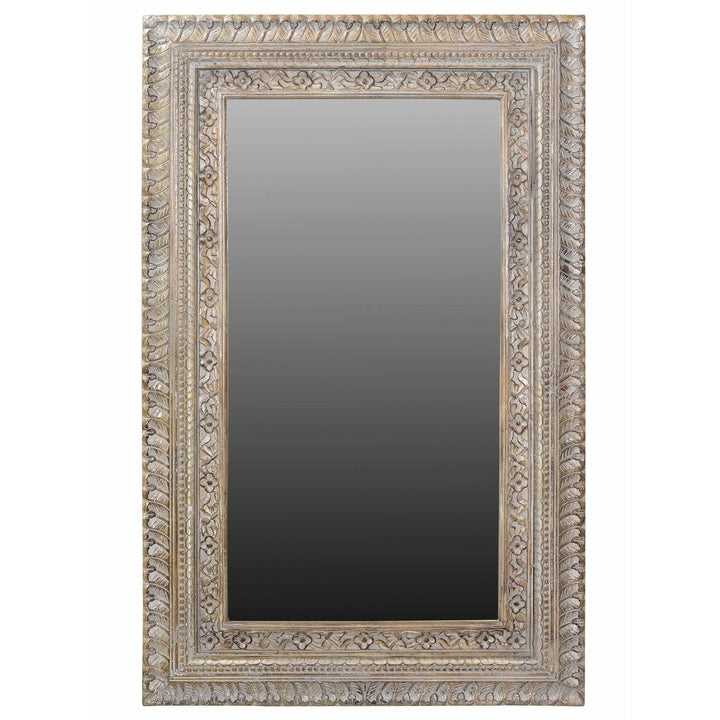 Carved Mango Wood Mirror | Indigo Oriental Antiques