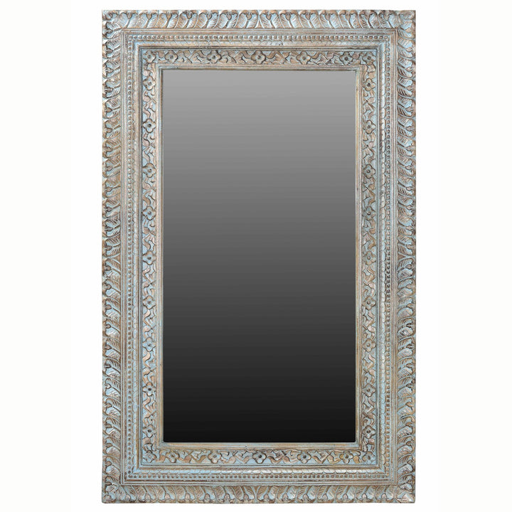 Carved Mango Wood Mirror | Indigo Oriental Antiques