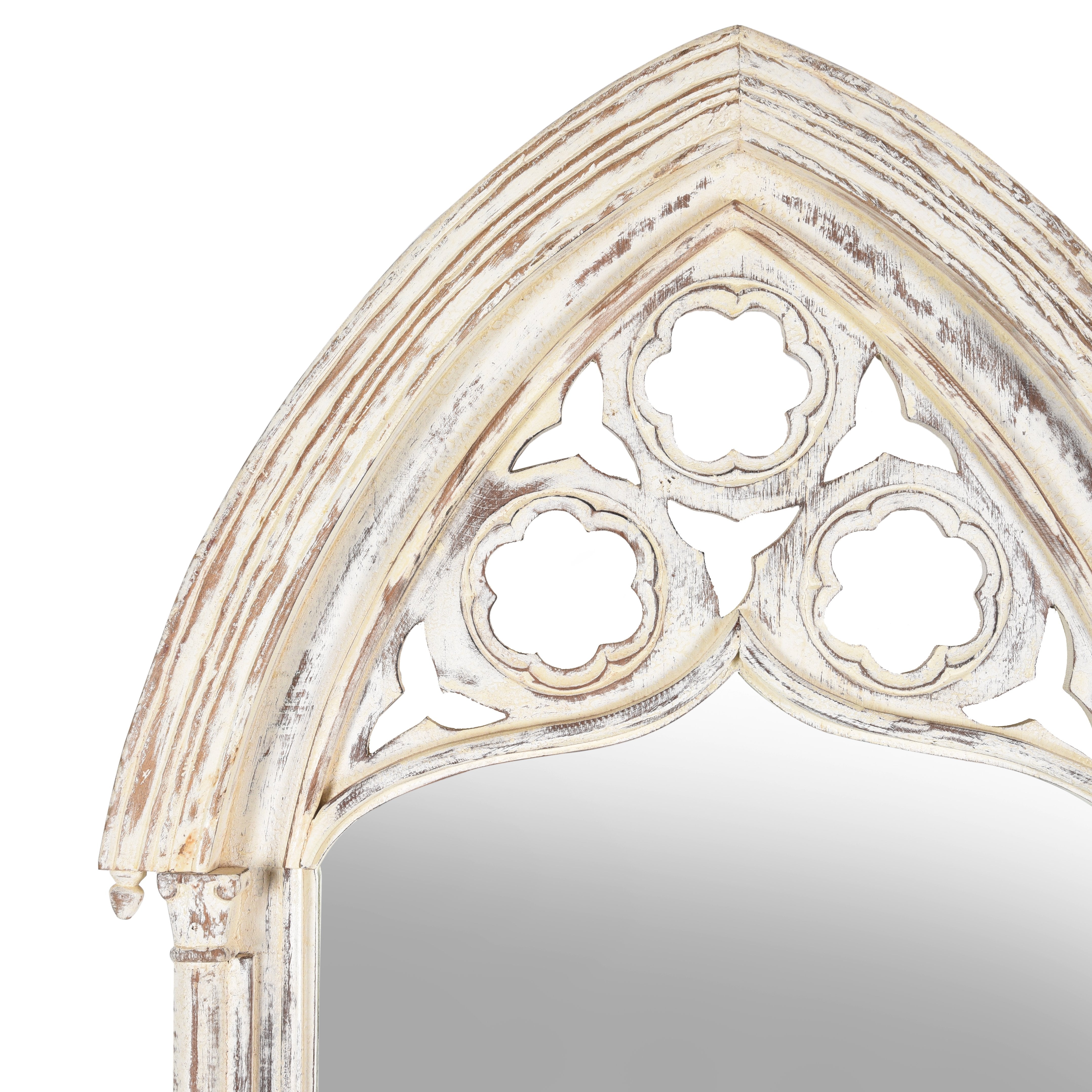 Gothic Style Full Length Mirror | Indigo Oriental Antiques