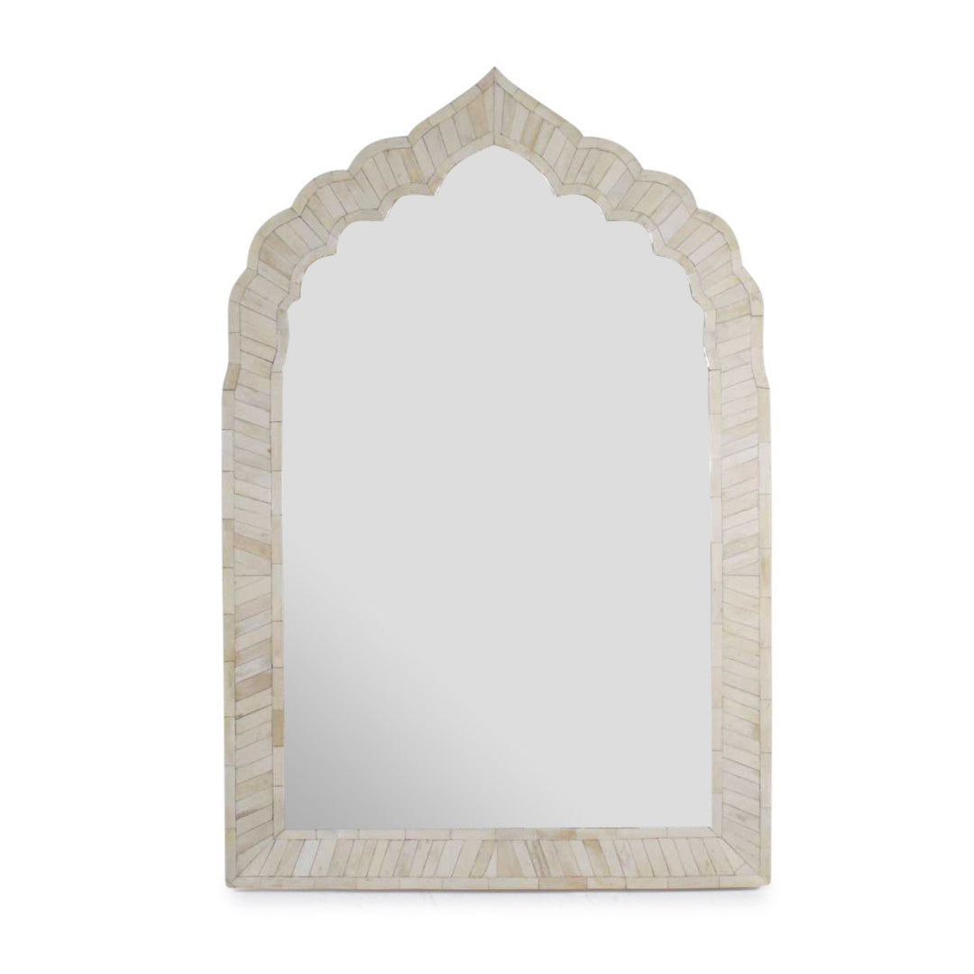 Indian Bone Inlay Mirror | Indigo Oriental Antiques