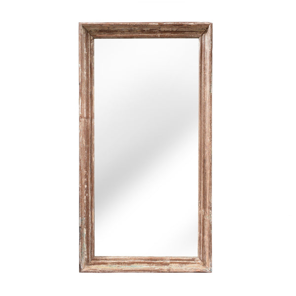 Rustic Painted Indian Mirror (122 x 65cm)
