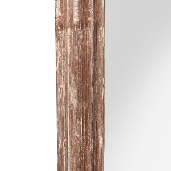 Rustic Painted Indian Mirror (122 x 65cm)