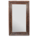 Mirror Frame Made From Old Teak Window - 19thC