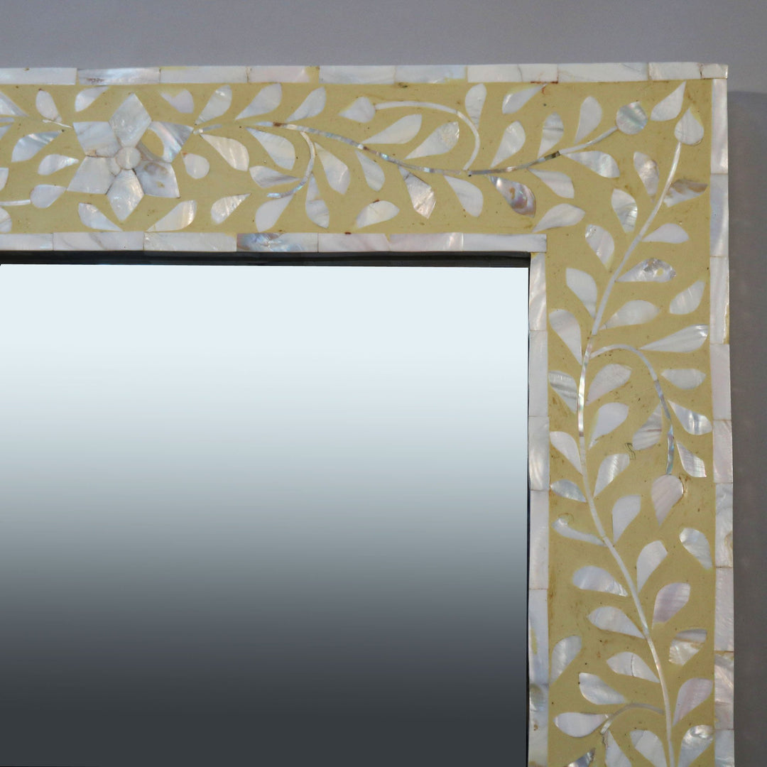 Mirror with Mother of Pearl  Inlay | Indigo Oriental Antiques