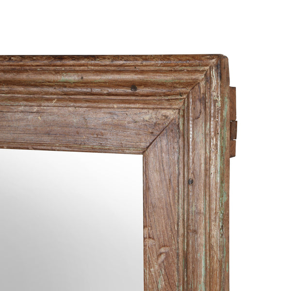 Rustic Painted Indian Mirror (160 x 109cm)