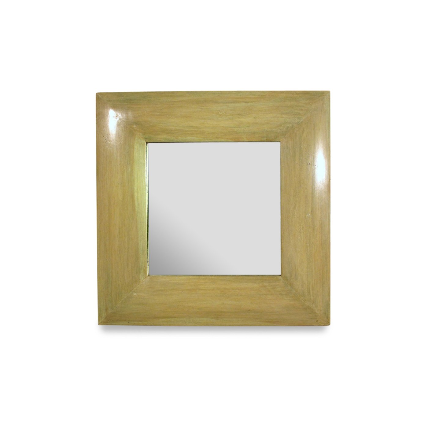Sheesham Wood Painted Square Mirror Frame | Indigo Oriental Antiques