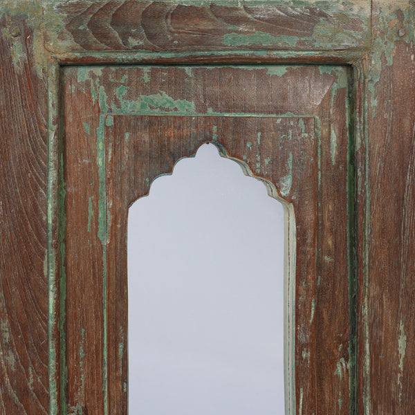 Small Mihrab Mirror Made From Old Teak