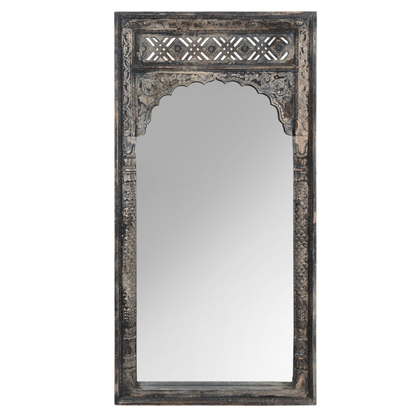 Indian Mango Wood Mihrab Mirror