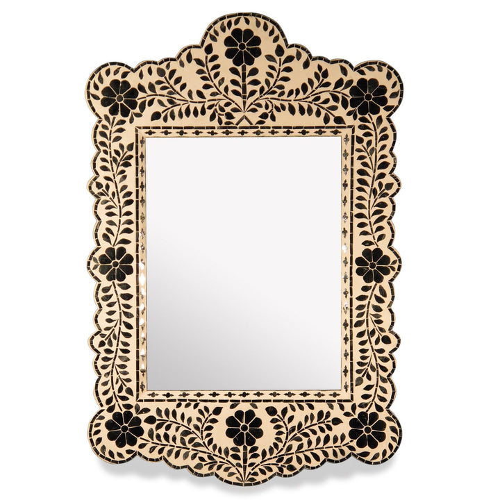 Thikri Work Mirror from Udaipur | Indigo Oriental Antiques