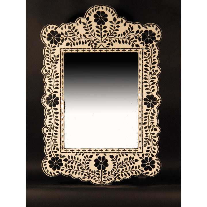 Thikri Work Mirror from Udaipur | Indigo Oriental Antiques