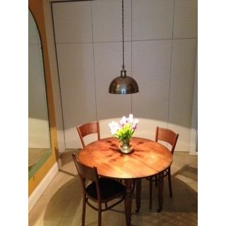 Pendant Light - Antique Silver Plated Brass