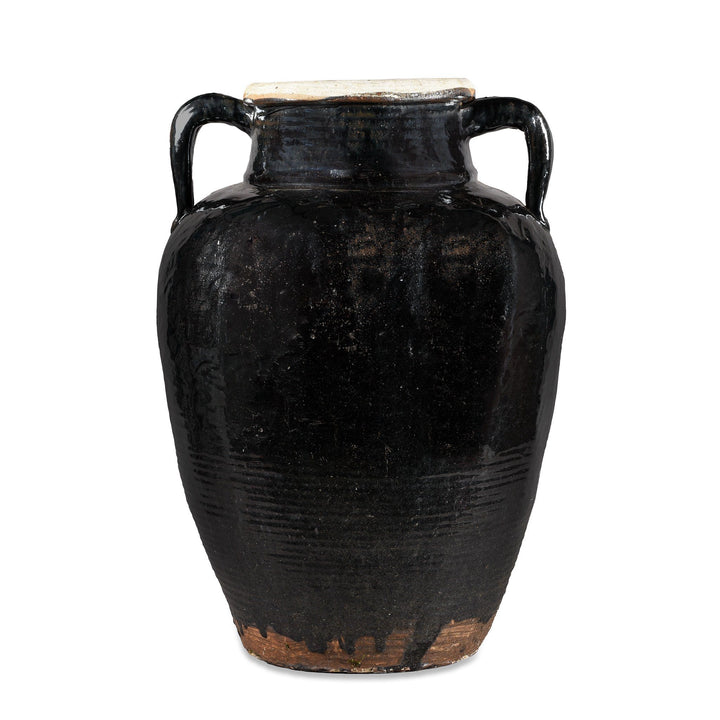 Black Glazed Wine Jar From Shanxi - 19thC | Indigo Antiques