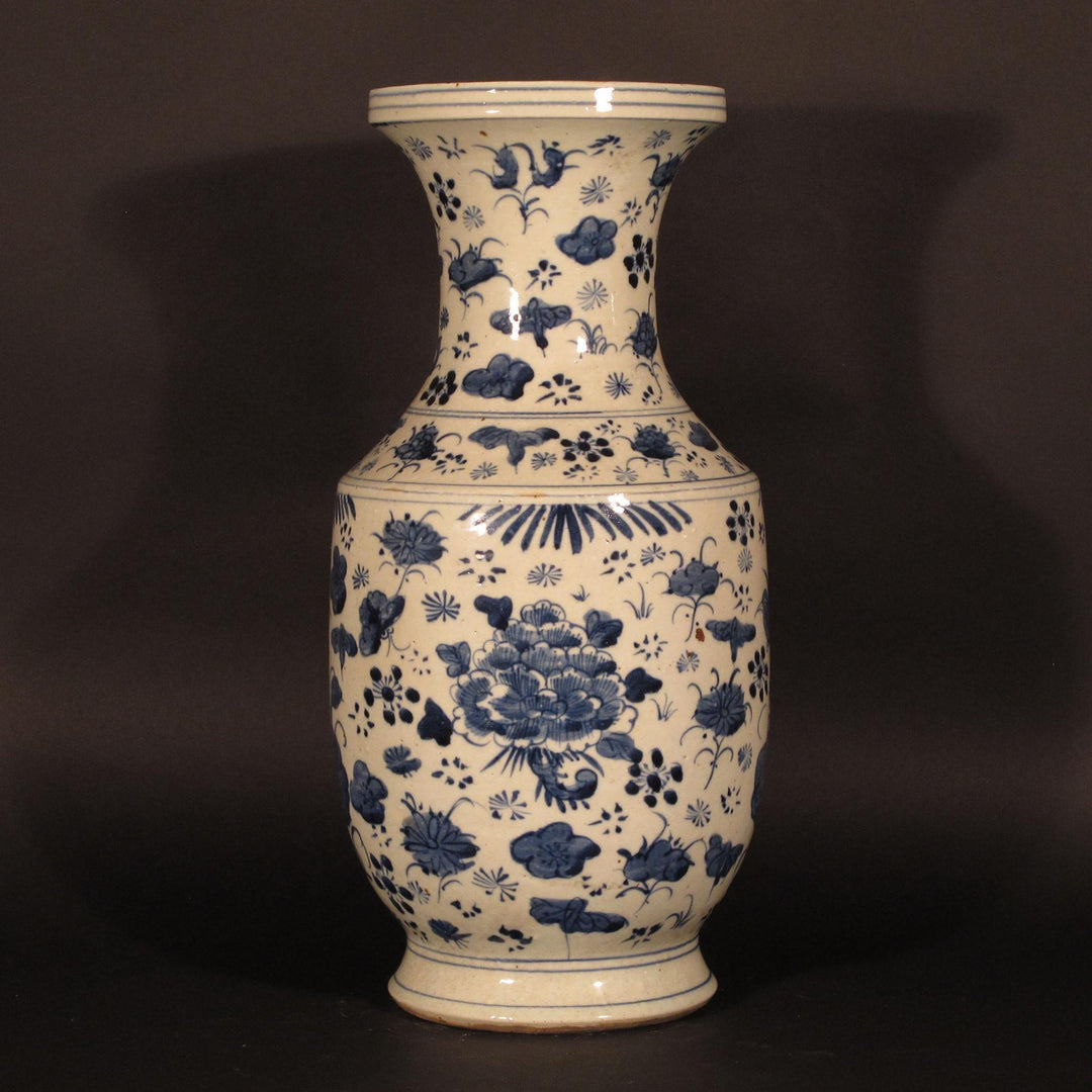Porcelain Vase - Blue & White | Indigo Oriental Antiques