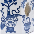 Blue & White Porcelain Hat Stand - Lucky Symbols