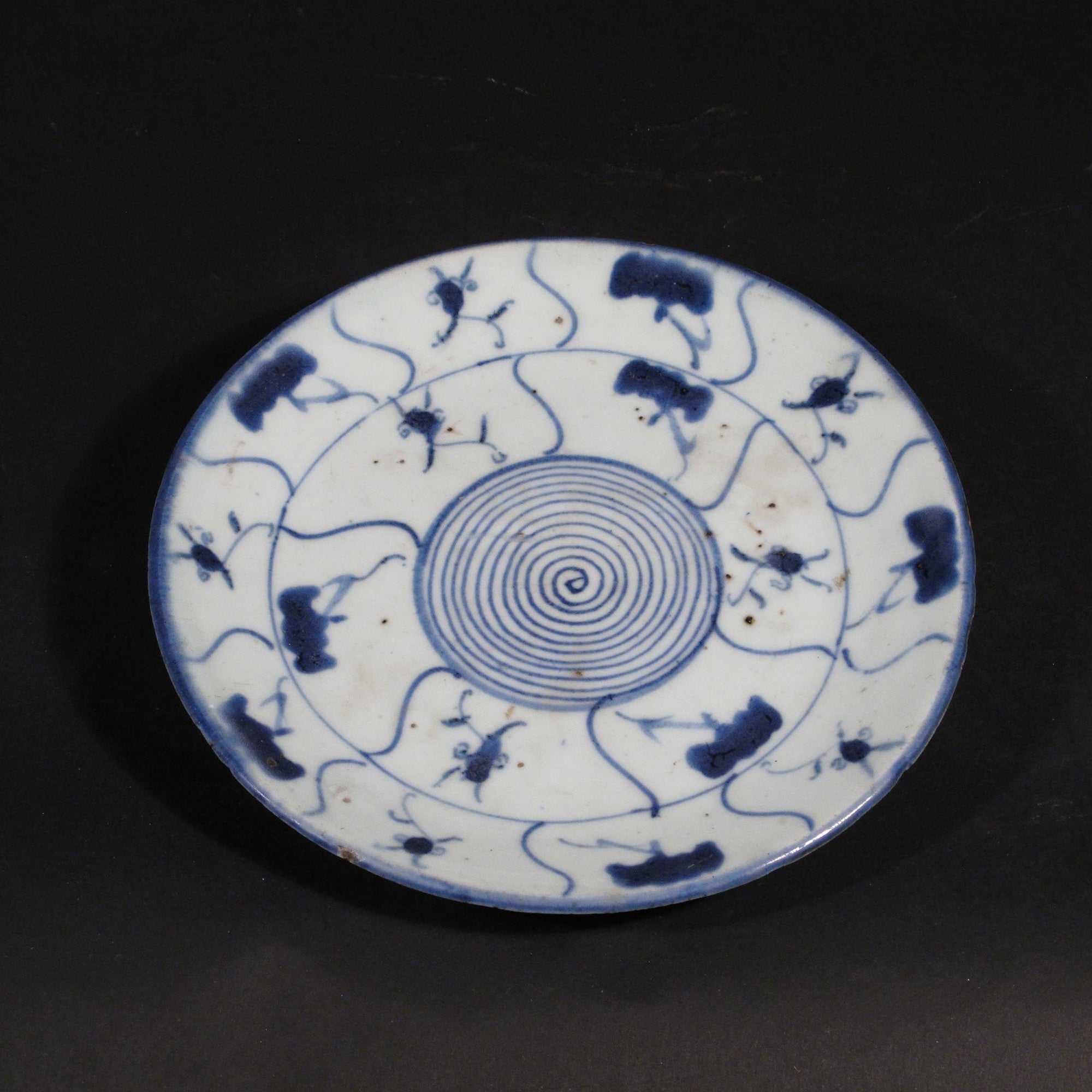 Blue & White Porcelain Plate - 19thC | Indigo Oriental Antiques