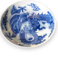 Blue & White Porcelain Plate  - Dragon Design