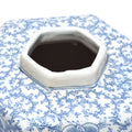 Blue & White Porcelain Tea Caddy - Double Happiness Design