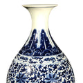 Blue & White Porcelain Trumpet Vase