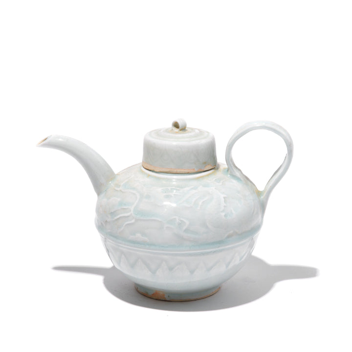 Celadon Glazed Porcelain Tea Pot - Song Dynasty Style | Indigo Antiques
