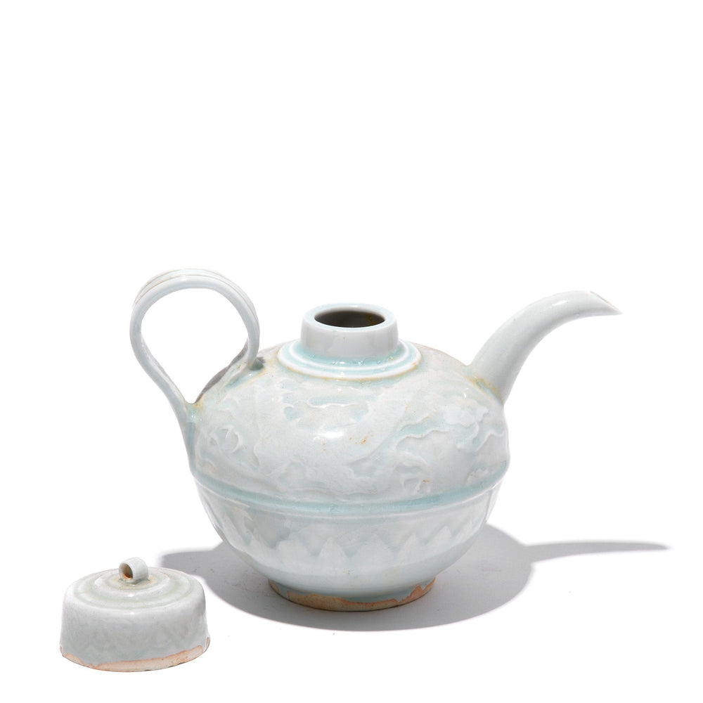 Celadon Glazed Porcelain Tea Pot - Song Dynasty Style | Indigo Antiques