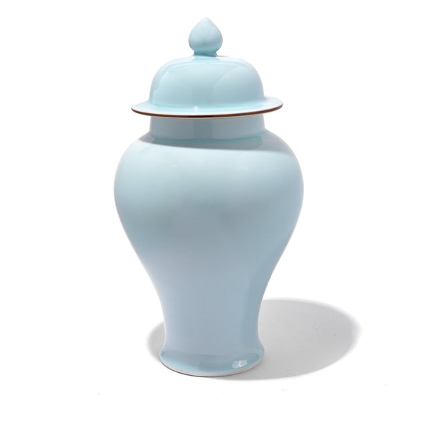 Celadon Porcelain Temple Jar