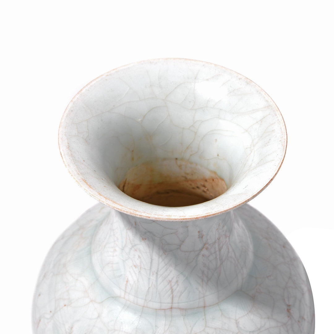 Glazed Celadon Vase - Song Dynasty Style | Indigo Oriental Antiques