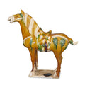Glazed Sancai Glaze Tang Horse Statue