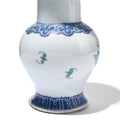 Porcelain Fengweizun Vase - Famille Rose Design
