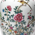 Porcelain Rouleau Vase - Famille Rose Design