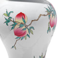 Porcelain Temple Jar - Nine Peach Design