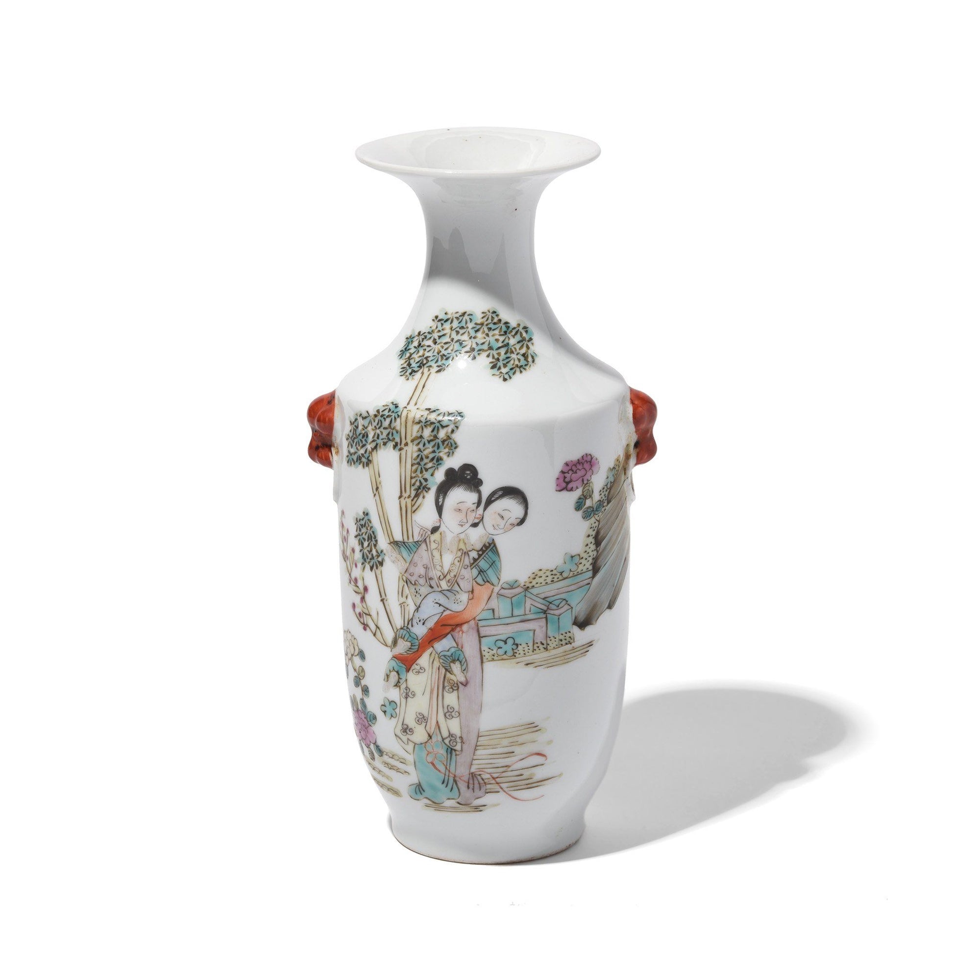 Porcelain Vase With Wucai Glaze | Indigo Antiques