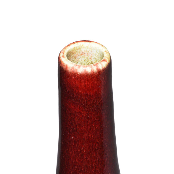 Sang De Boeuf Porcelain Danping Vase - Small