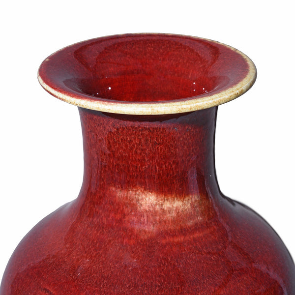 Sang De Boeuf Porcelain Fengweizun Vase