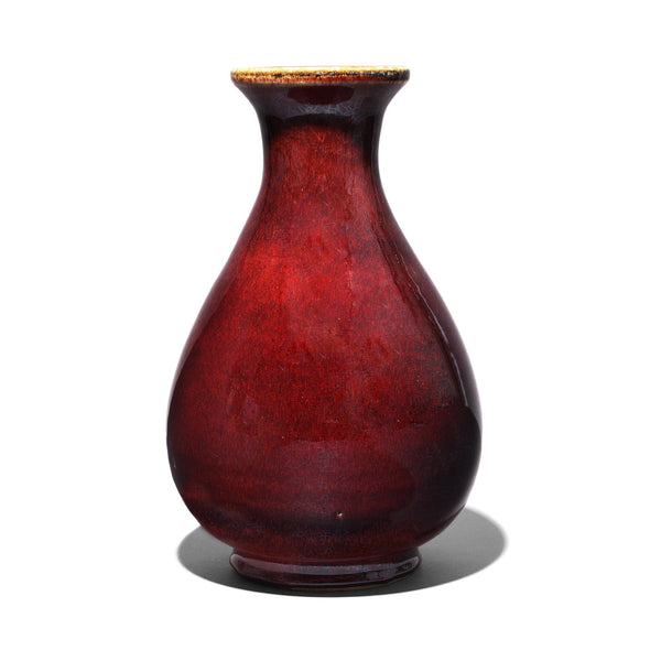 Sang De Boeuf Porcelain Flower Vase