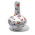 Wucai Porcelain Tianqiuping Vase - Butterfly Design Indigo Antiques