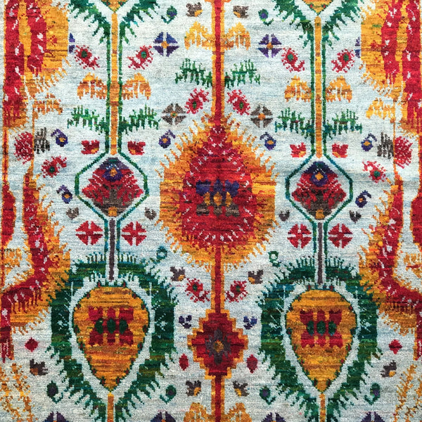 Recycled Silk Sari Rug - 180 x 121cm Recycled Silk Sari Rug - 180 x 121cm