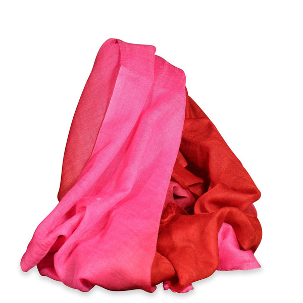 Graduated Colours - Fine Wool Scarf