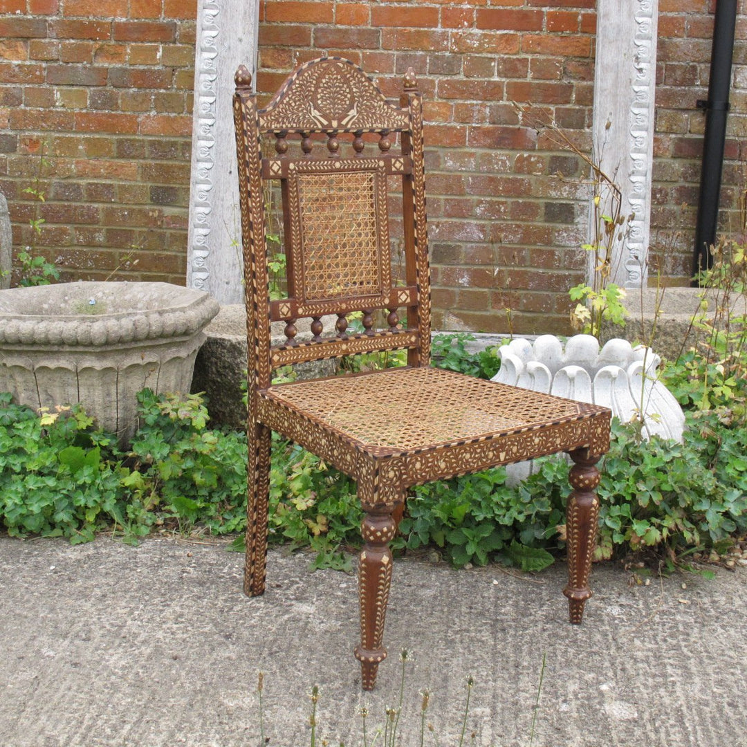 Bone Inlay Chair With Arms | Indigo Oriental Antiques