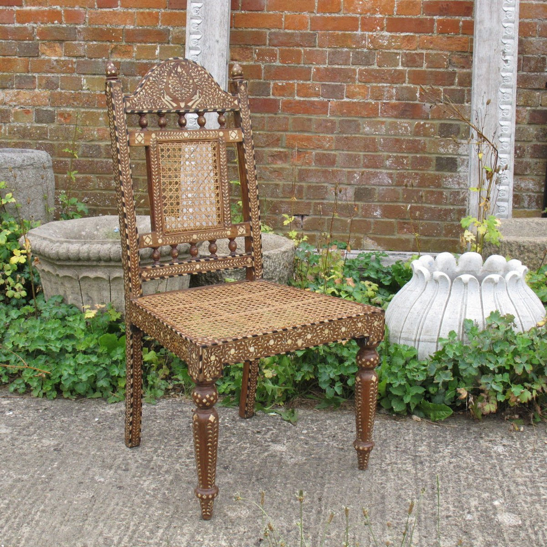 Bone Inlay Chair With Arms | Indigo Oriental Antiques
