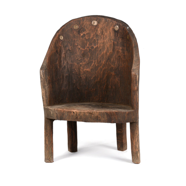 Carved Chair From The Naga Tribe -  Circa 80 Yrs Old - 56 x 38 x 85 (wxdxh cms) - A6211V1