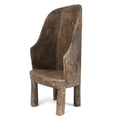 Carved Tribal Chair From Nagaland -  Ca 1920