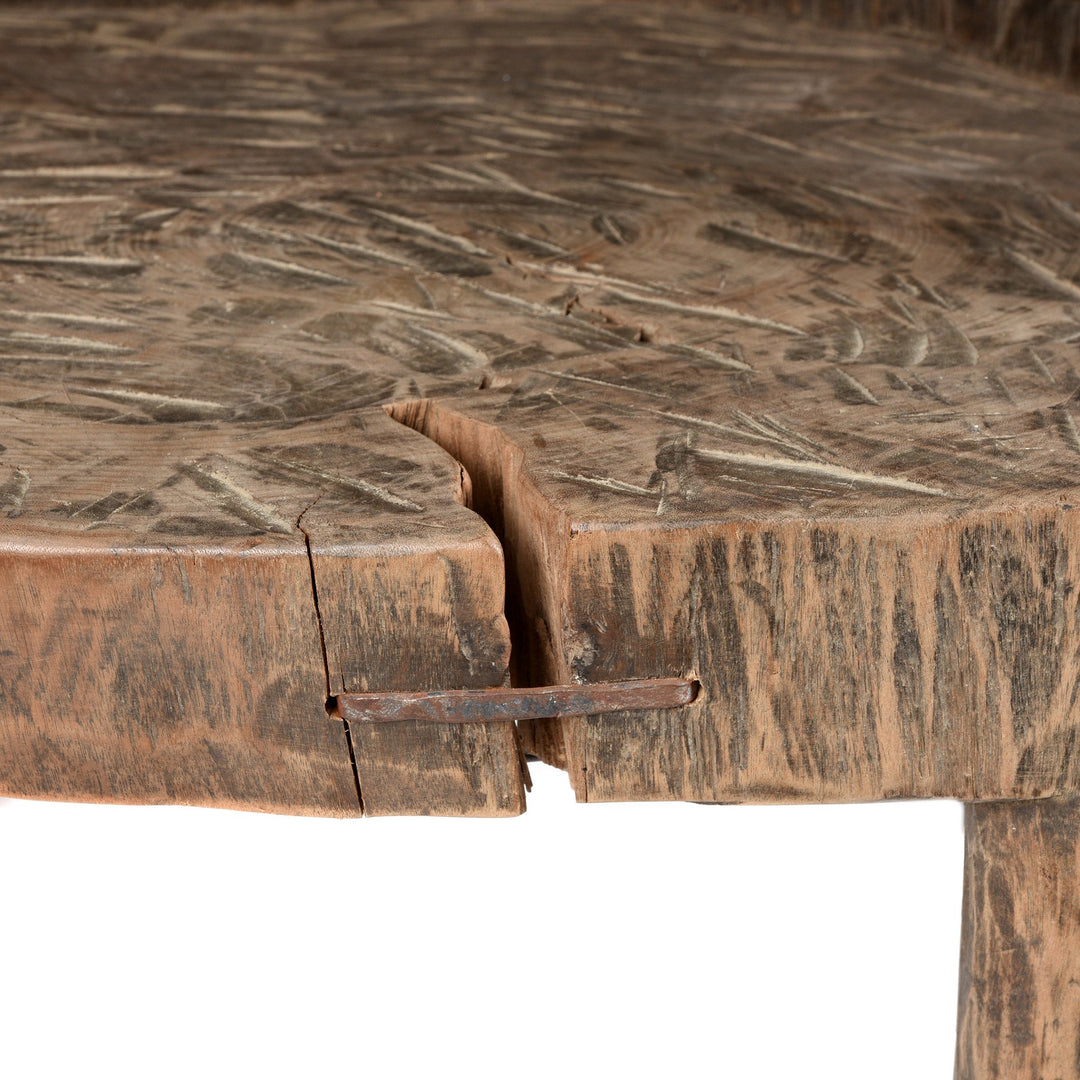 Carved Chair From The Naga Tribe -  Circa 80 Yrs Old - 56 x 51 x 82 (wxdxh cms) - A6211V2