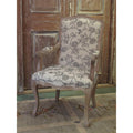 Classical Pale Oak Carver - Fabric Seat & Back
