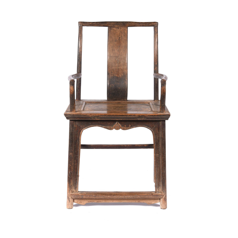 Pair of Chinese Elm Armchair From Shanxi Province - 19thC | Indigo Antiques