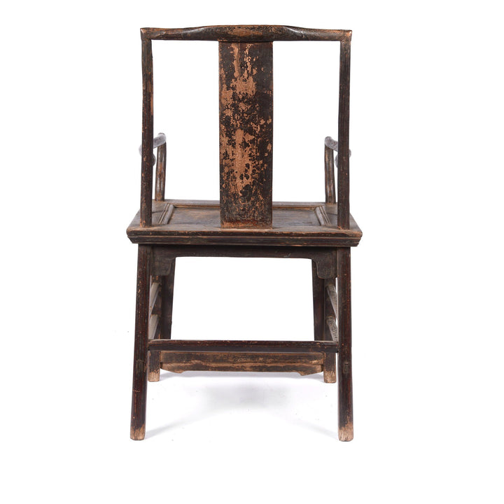 Pair of Chinese Elm Armchair From Shanxi Province - 19thC | Indigo Antiques