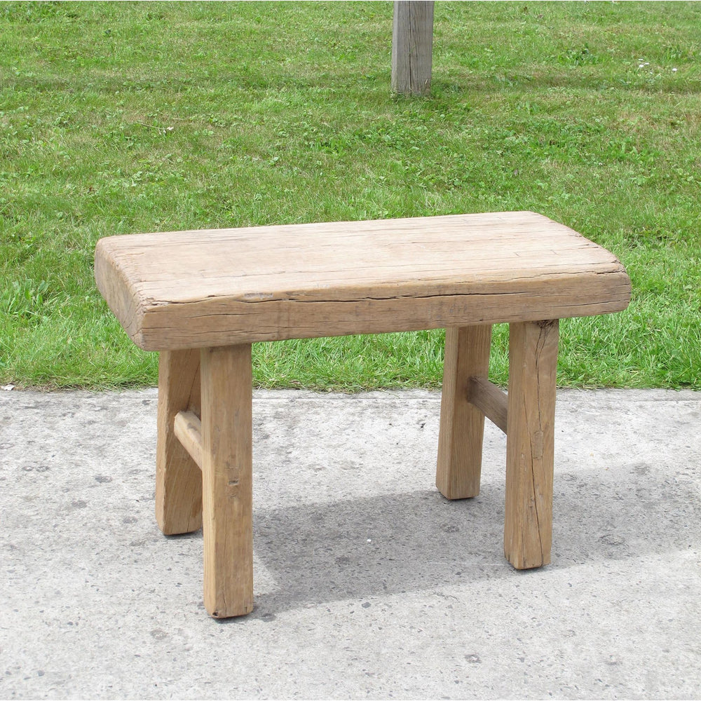 Elm Bench - Ca 100 Yrs Old From Shanxi Province | Indigo Oriental Antiques