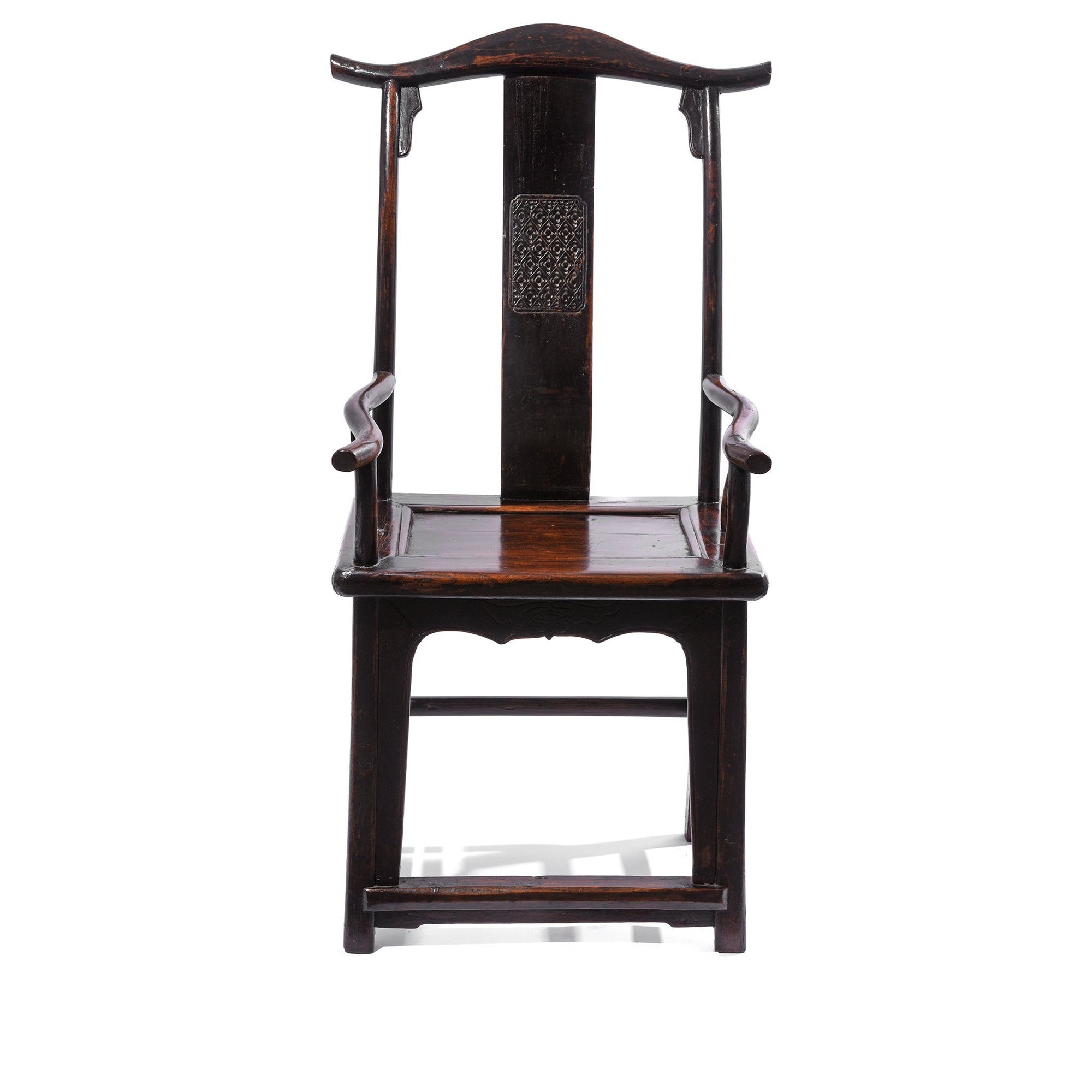 Elm Chinese Officials Hat Chair - 19thC | Indigo Oriental Antiques