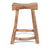 Elm Saddle Stool From Shanxi - 19thC - 38.5 x 34.5 x 54 (wxdxh cms) - C1325V2